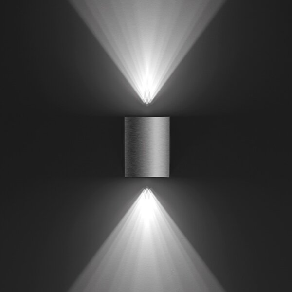 Philips 17358/47/P0 - LED външно стенно осветително тяло CISTUS 2xLED/4,5W/230V IP44