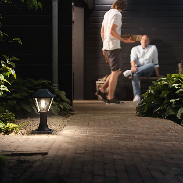 Philips 16496/30/PN - Екстериорна лампа MYGARDEN ALPENGLOW 1хE27/60W/230V IP44