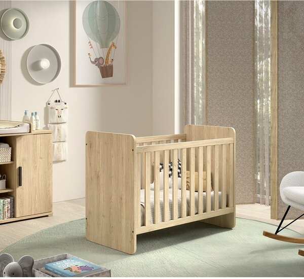 Детско креватче в естествен цвят 60x120 cm Sam – Vipack