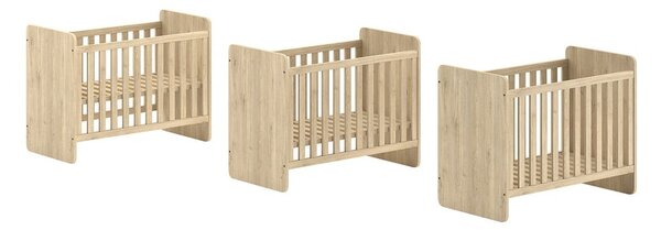 Детско креватче в естествен цвят 60x120 cm Sam – Vipack