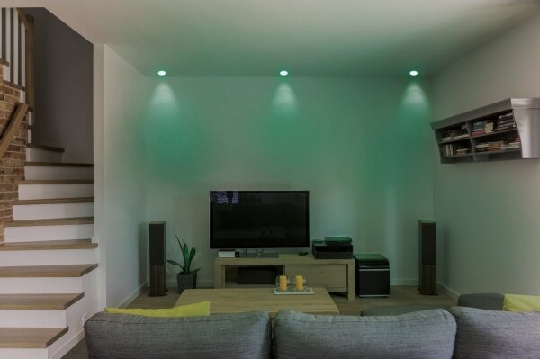 Eglo 32738 - LED RGB димируемо вградено осветително тяло FUEVA-C LED/10,5W/230V