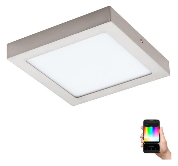 Eglo 96679 - LED RGBW димируемо таванно осветително тяло FUEVA-C LED/15,6W/230V BT