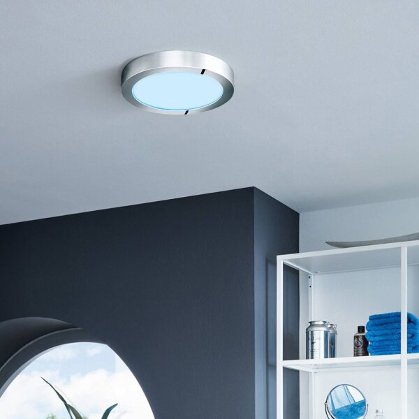Eglo 96677 - LED RGBW димируемо таванно осветително тяло FUEVA-C LED/15,6W/230V BT