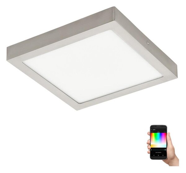 Eglo 96681 - LED RGBW димируемо таванно осветително тяло FUEVA-C LED/21W/230V