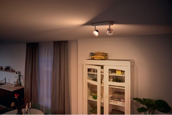 Philips 50562/11/P0 LED регулируемо осветление MYLIVING WORCHESTER 2x4,5W/230V