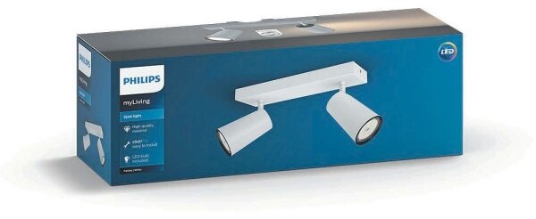 Philips 50572/31/PN - LED Спот MYLIVING PAISLEY 2xGU10/5,5W/230V