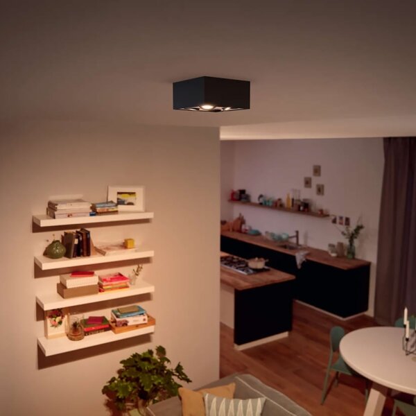 Philips 50494/30/P0-LED Димируем спот MYLIVING BOX 4xLED/4,5W/230V