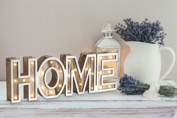 Globo 29975 - LED настолна лампа HOME 28xLED/0,06W/3xAA топола