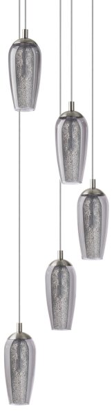 Eglo 96345 - LED полилей на кабел FARSALA 5xG9/2,5W/230V