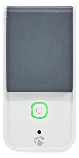 Nedis WIFIPO120FWT - Интелигентен екстериорен контакт 3680W/230V/Тип F/16A Wi-Fi IP44