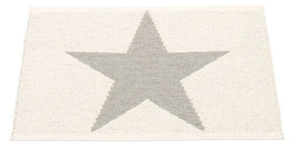 Светлосив килим за открито и закрито 70x50 cm Viggo Warm Grey – Pappelina