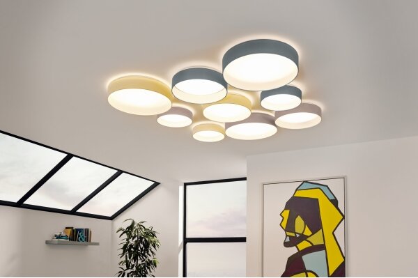 Eglo 96539 - Димируема LED таванна лампа PALOMARO 1 LED/18W/230V