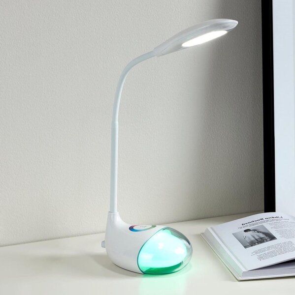 Eglo 97078 - LED настолна лампа CABADO 1 LED/2,2W+0,3W/230V RGB с регулируема яркост