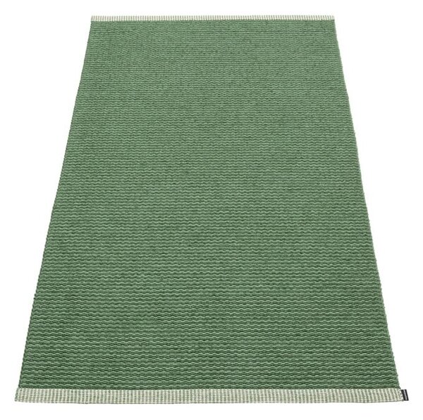 Зелен килим за открито и закрито 85x160 cm Mono Leaf Oregano – Pappelina