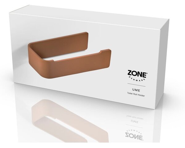 Стенен метален държач за тоалетна хартия теракотен Ume – Zone
