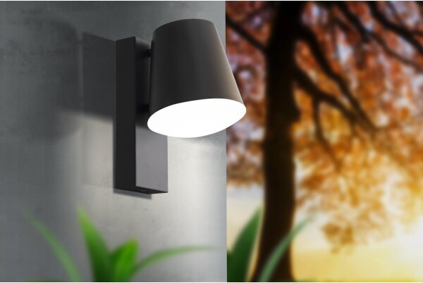 Eglo 97146 - Екстериорна Стенна лампа CALDIERO 1xE27/10W/230V IP44