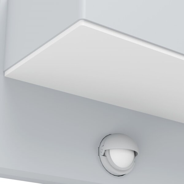 Eglo 97159 - LED Екстериорна Стенна лампа със сензор AZZINANO 2xLED/5,6W/230V IP44