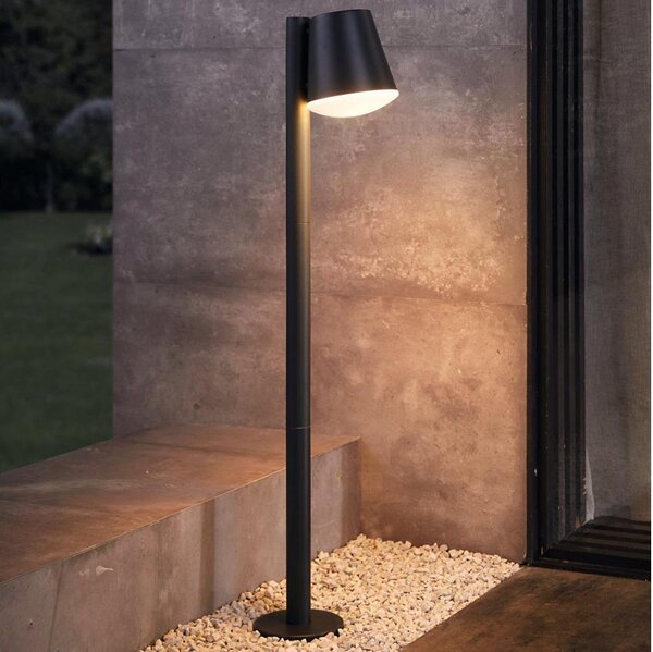 Eglo 33561 - LED димируема външна лампа CALDIERO-C 1xE27/9W/230V IP44 антрацит