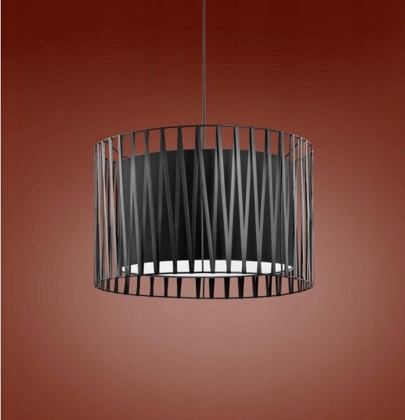Полилей на верижка HARMONY BLACK 3xE27/60W/230V