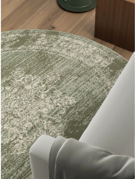 Зелен кръгъл килим ø 120 cm Gloria Lydia – Hanse Home
