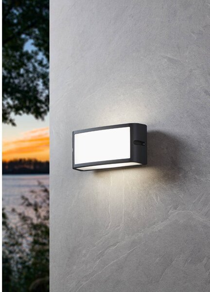 LED стенно външно осветително тяло (височина 11 cm) CAMARDA – EGLO