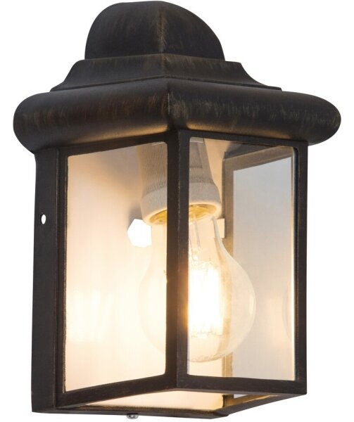 Rabalux 8754 - Външна стенна лампа NORVICH 1xE27/60W/230V IP43 златна
