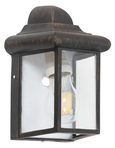 Rabalux 8754 - Външна стенна лампа NORVICH 1xE27/60W/230V IP43 златна