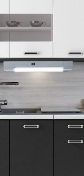 Rabalux 2306 - LED Лампа за под кухненски шкаф BAND LIGHT 1xG13/10W/230V сребрист
