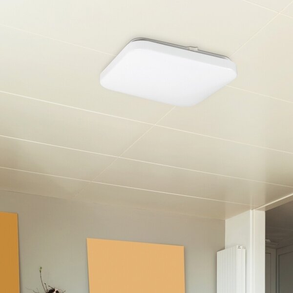 Rabalux 2286 - LED квадратен таванен плафон ROB LED/20W/230V