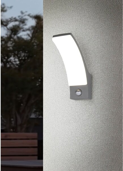 LED стенно външно осветително тяло (височина 22,5 cm) Beja – Reality