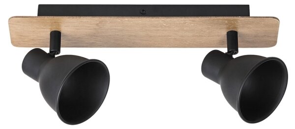 Rabalux 5903 - Точково осветително тяло MAC 2xGU10/15W/230V