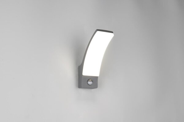 LED стенно външно осветително тяло (височина 22,5 cm) Beja – Reality