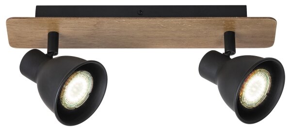 Rabalux 5903 - Точково осветително тяло MAC 2xGU10/15W/230V
