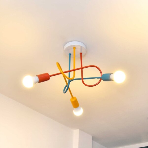 Полилей за повърхностен монтаж OXFORD 3xE27/15W/230V