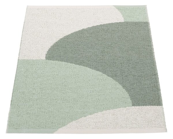 Зелен килим за открито и закрито 70x90 cm Hill Army Misty Mint – Pappelina