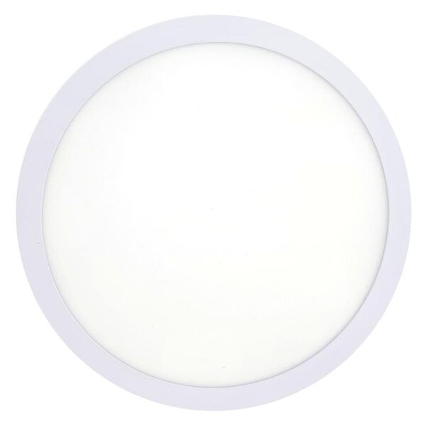 LED Плафониера LED/18W/230V 4200K Ø 21 см бял