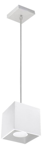 Полилей на верижка QUAD 1 1xGU10/40W/230V бяла