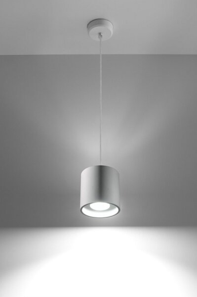 Полилей на верижка ORBIS 1 1xGU10/40W/230V бяла