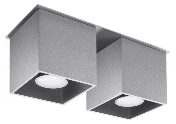 Sollux SL.0064 - Спот QUAD 2 2xGU10/40W/230V сив