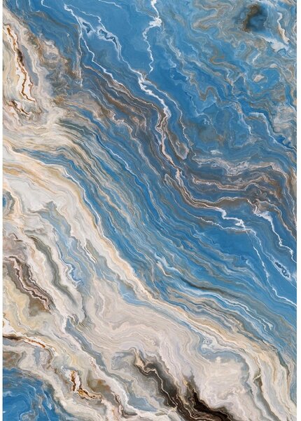 Сини килими за баня в комплект от 2 бр. 60x100 cm – Foutastic