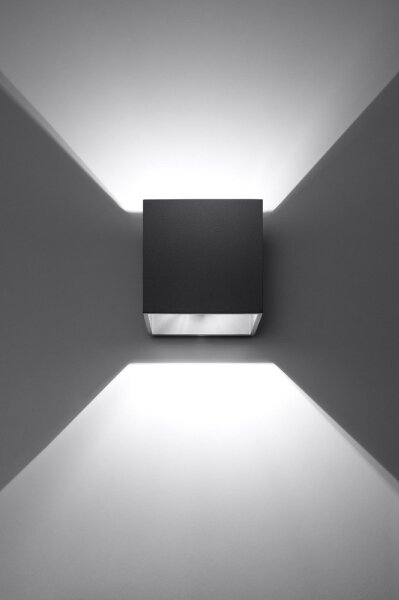 Sollux SL.0057 - Аплик QUAD 1 1xG9/8W/230V черен