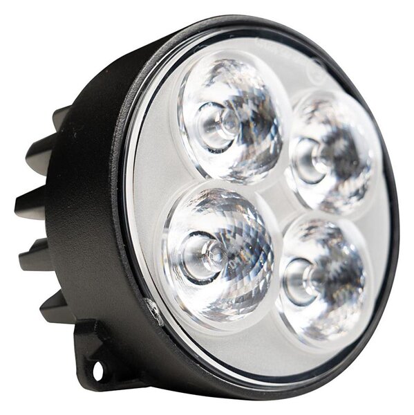 LED Прожектор за трактор BLACK LED/20W/10-30V IP69 5700K кръгла