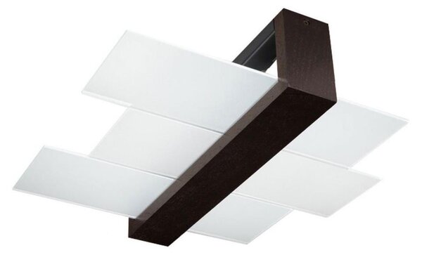 Sollux SL.0074 - Плафон FENIKS 2 2xE27/60W/230V венге