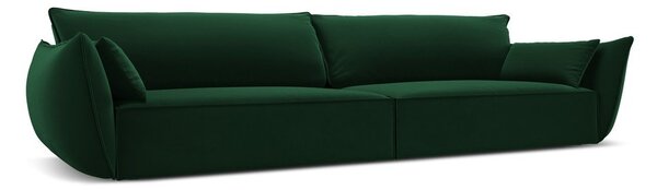 Тъмнозелен кадифен диван 248 cm Vanda – Mazzini Sofas