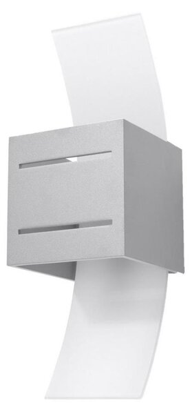 Стенна лампа LORETO 1xG9/40W/230V сива