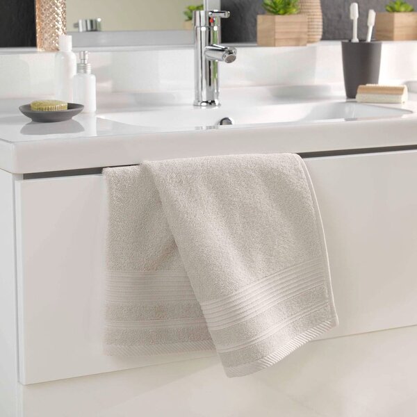 Бежова памучна кърпа от тери 50x90 cm Tendresse – douceur d'intérieur