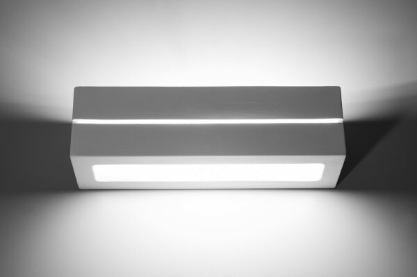 Стенна лампа VEGA LINE 1xE27/60W/230V бяла