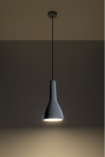 Sollux SL.0280 - Пендел EMPOLI 1xE27/15W/230V бетон
