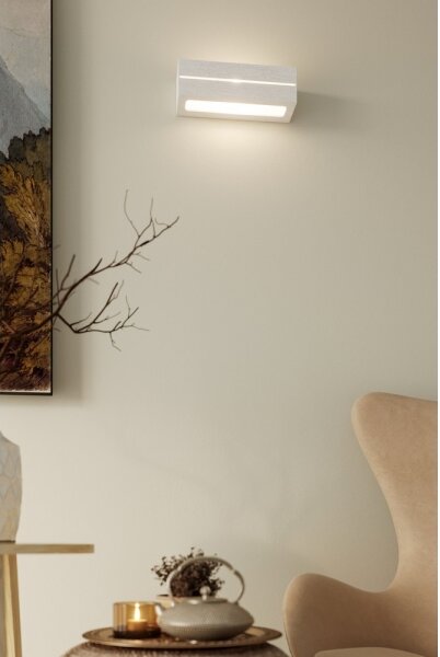 Стенна лампа VEGA LINE 1xE27/60W/230V бяла