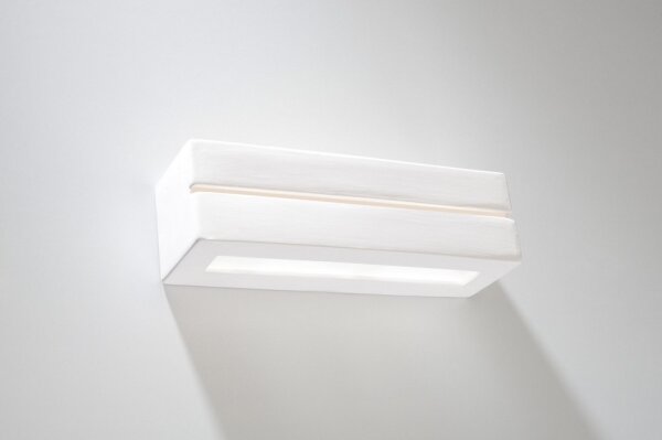 Стенна лампа VEGA LINE 1xE27/60W/230V бяла